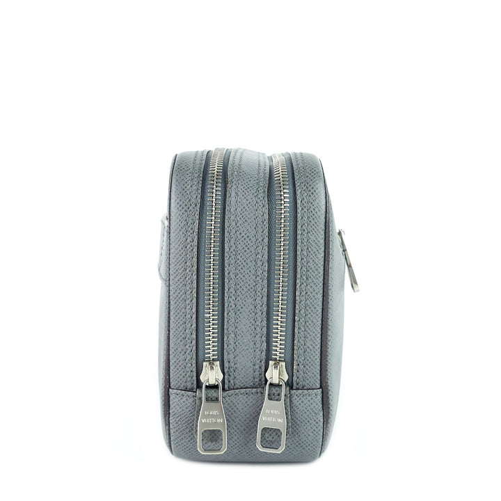 pavel taiga leather clutch bag
