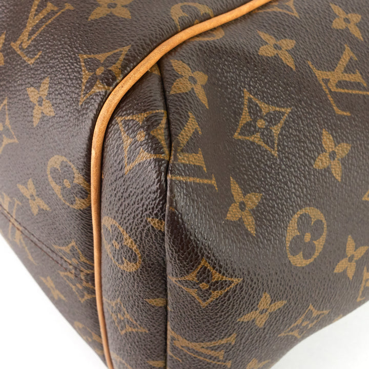 totally mm monogram canvas tote bag