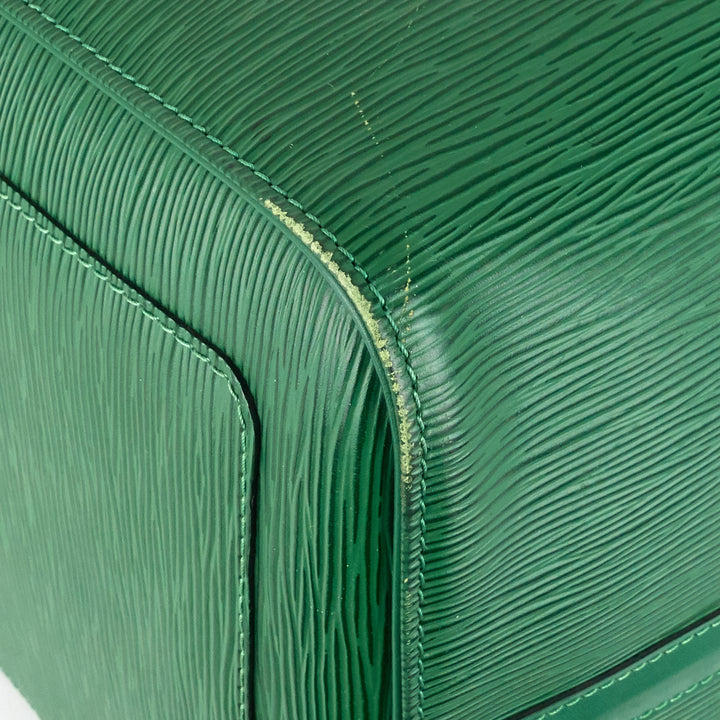 keepall 50 green epi leather bag