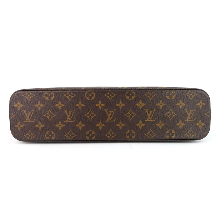 luco monogram canvas tote bag