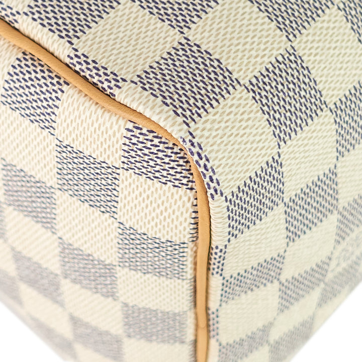 speedy 25 damier azur canvas bag