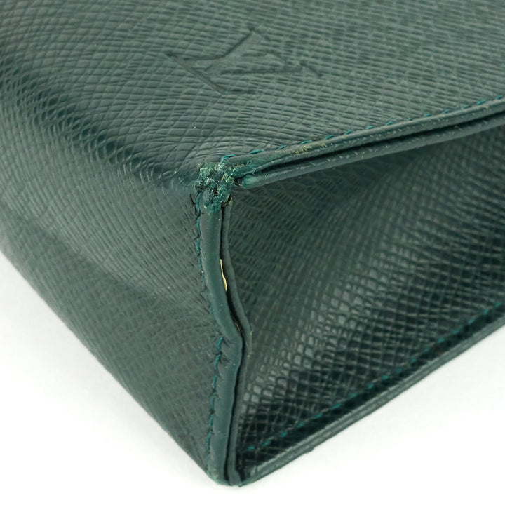 toiletry 26 epicea taiga leather pouch