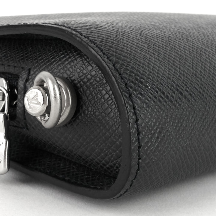 bakail taiga leather clutch bag