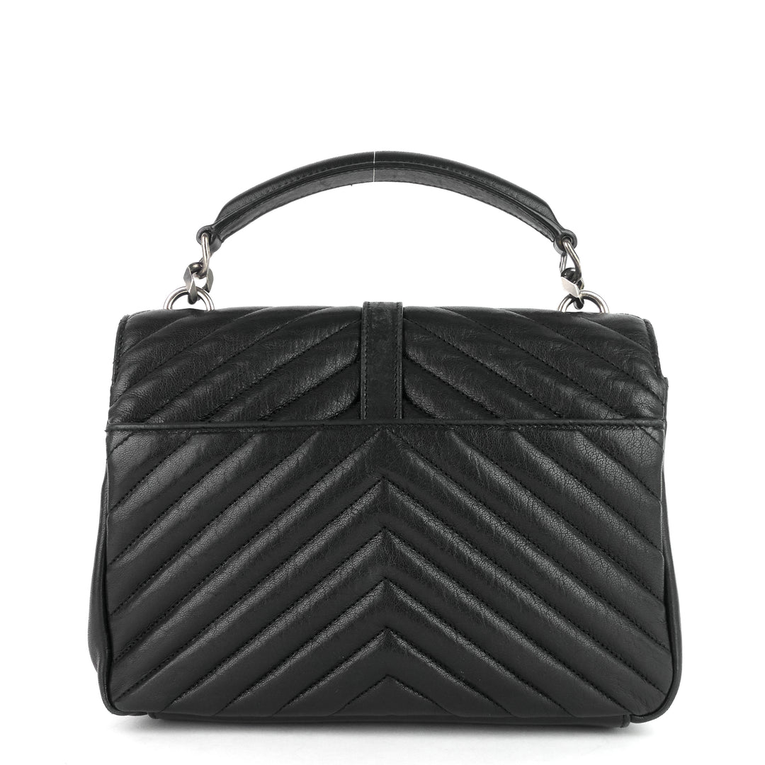 monogram collège medium matelassé calfskin bag