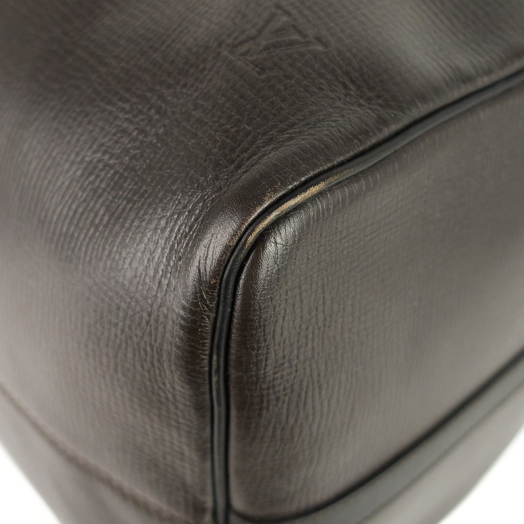 keepall bandoulière 55 utah leather bag