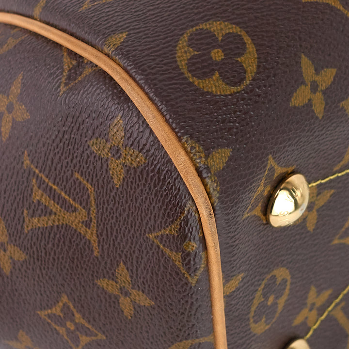 tivoli pm monogram canvas handbag