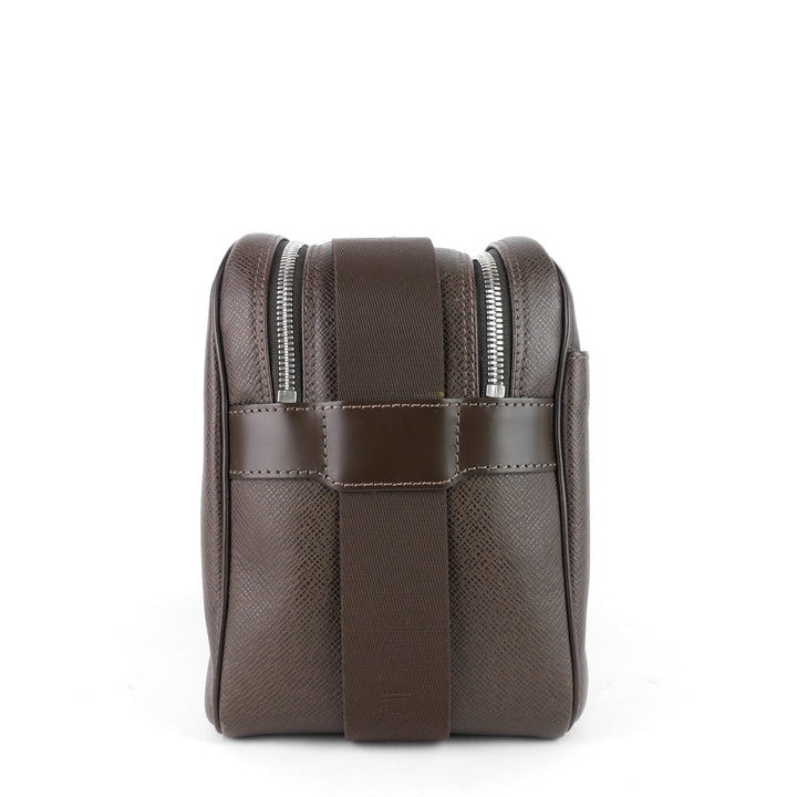 reporter pm taiga leather bag