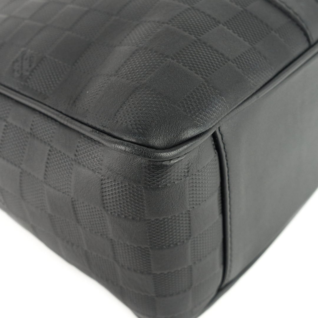 tadao damier infini leather bag