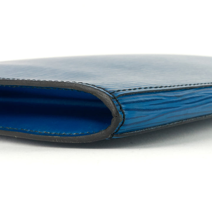 poche documents portfolio epi leather pouch