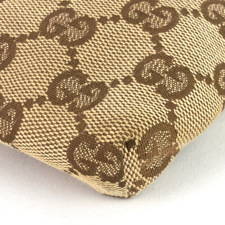 monogram canvas belt bag