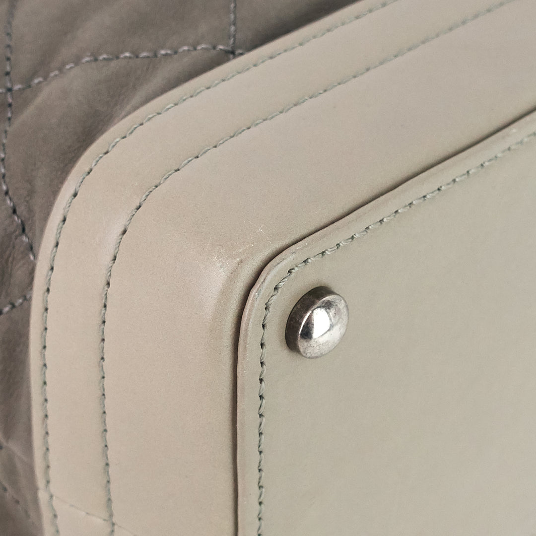 leather xl classic flap shoulder bag