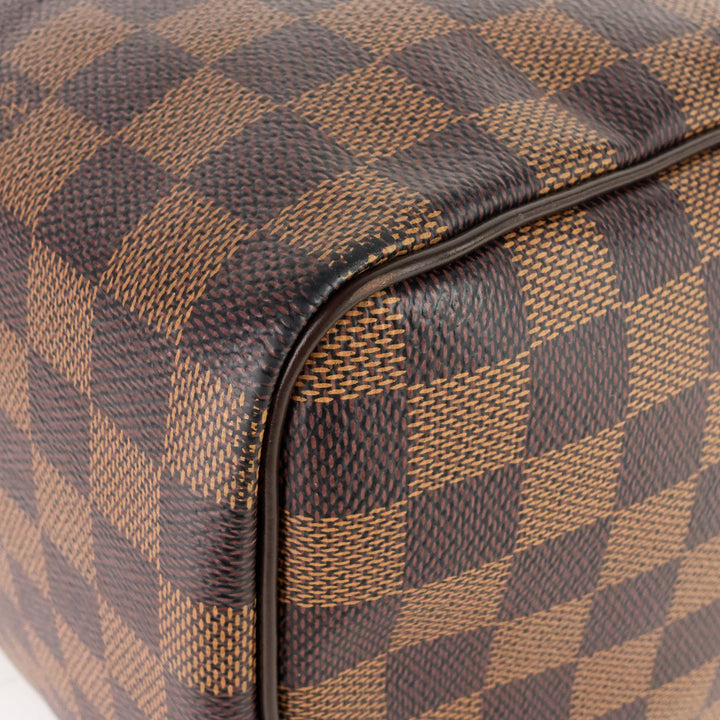 speedy 30 damier ebene canvas bag
