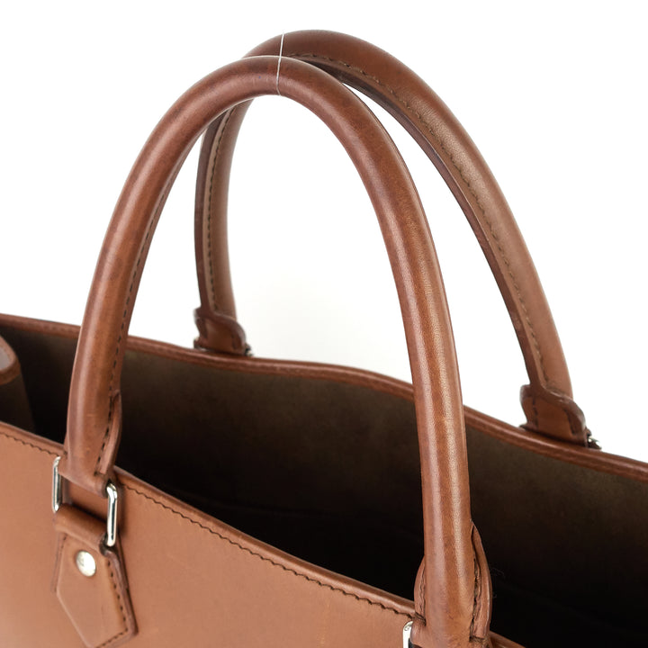 sac plat nomade leather bag