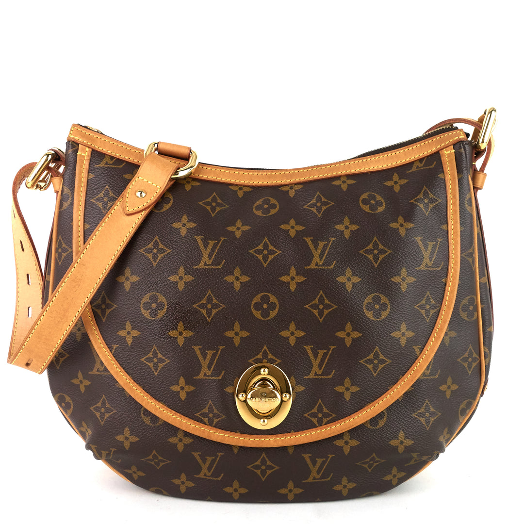 tulum gm monogram canvas hobo bag