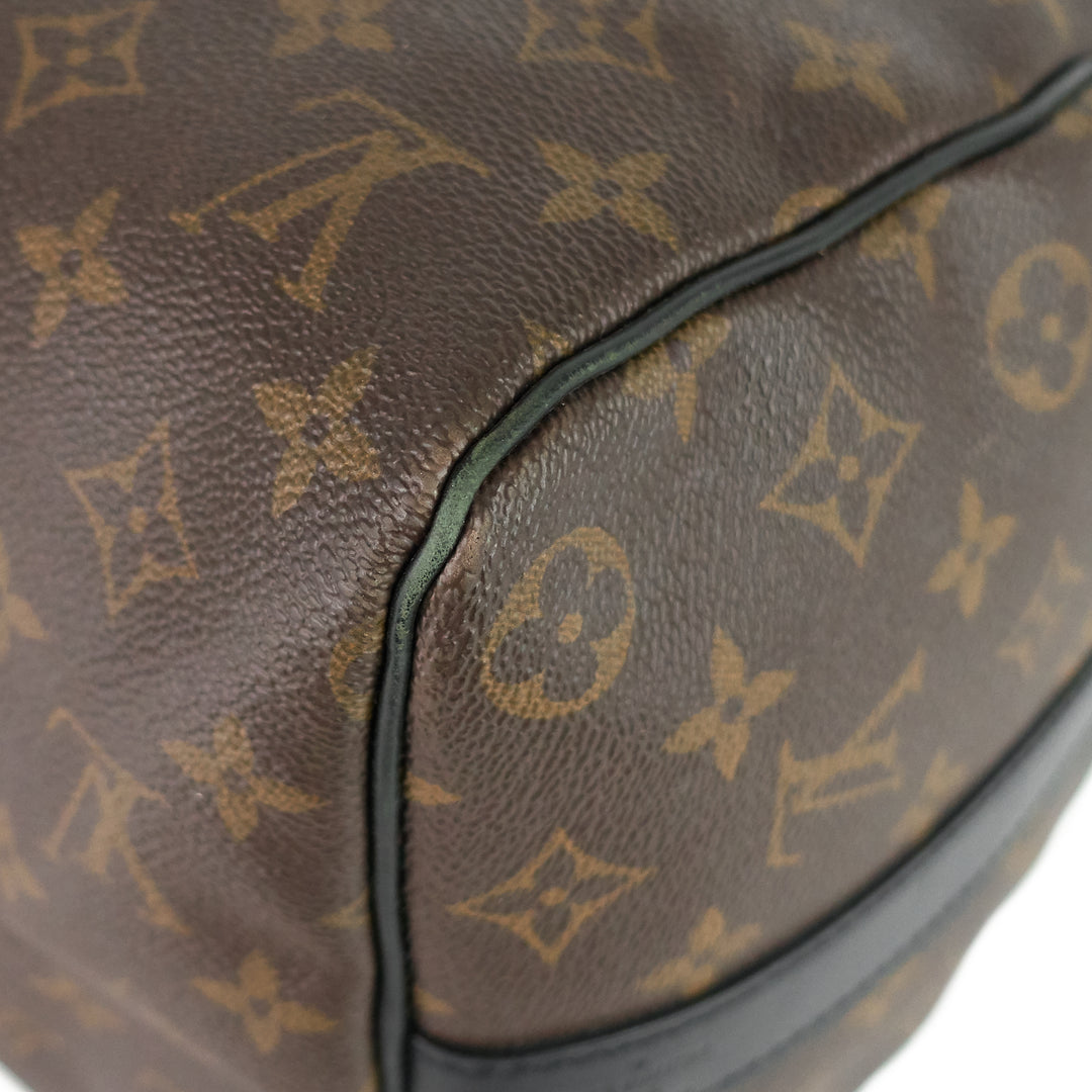 keepall 45 bandoulière macassar monogram canvas bag