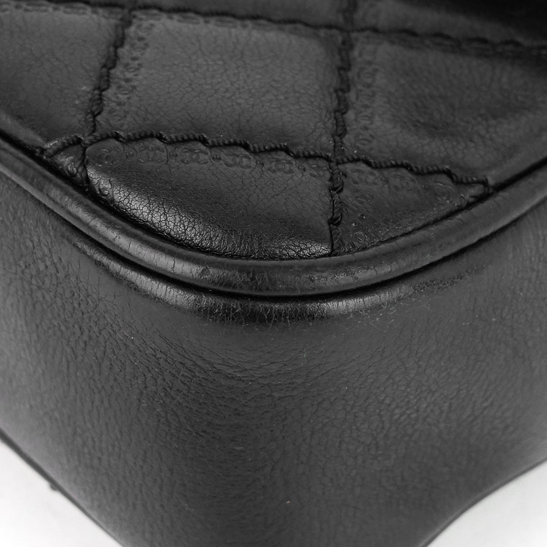 cc timeless calfskin shoulder bag