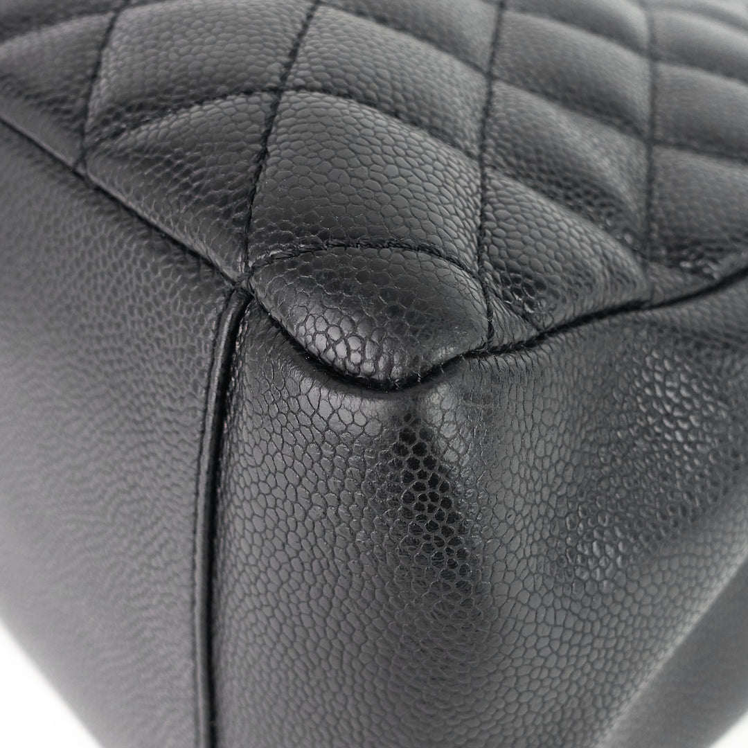 grand shopping tote gst caviar leather bag