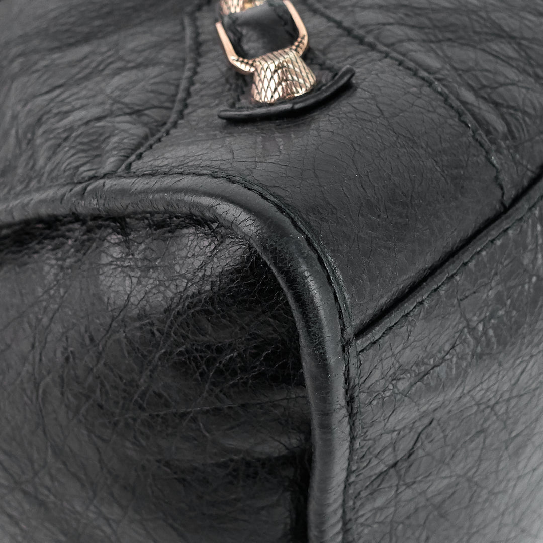 giant part time lambskin leather bag