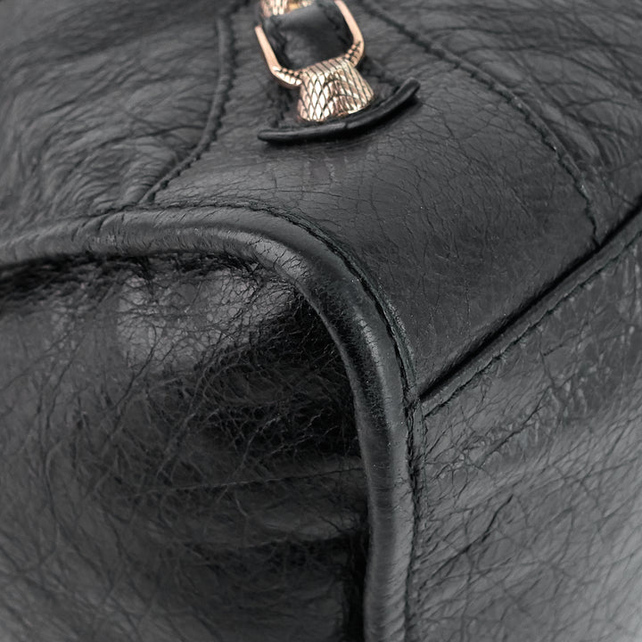 giant part time lambskin leather bag