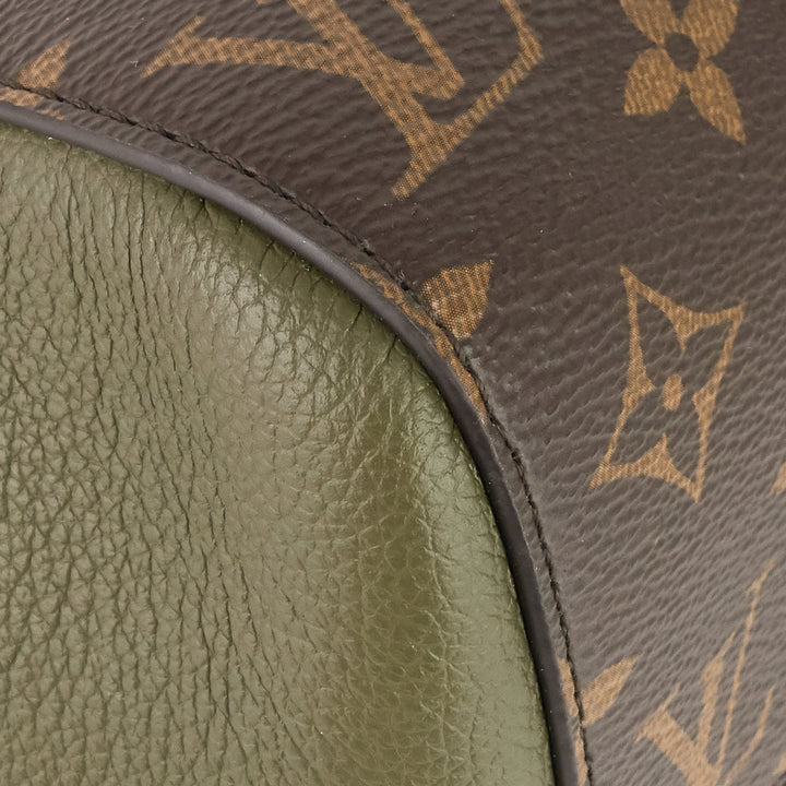 fold pm monogram canvas tote bag