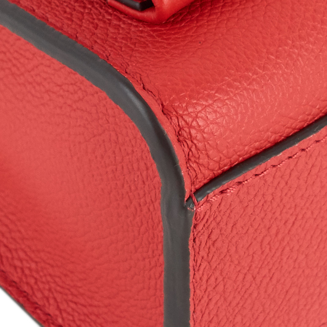 Mylockme Chain Calfskin Shoulder Bag