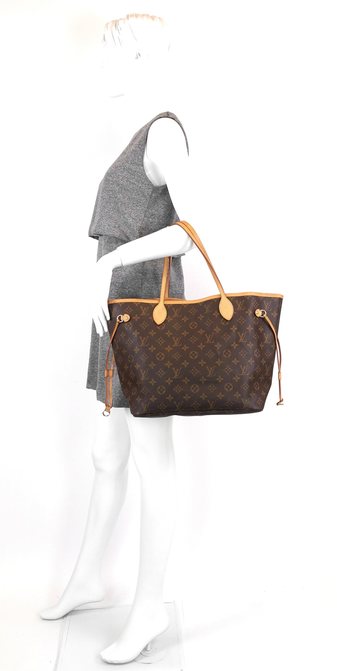 neverfull mm monogram canvas bag