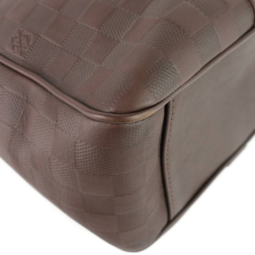 tadao damier infini leather bag