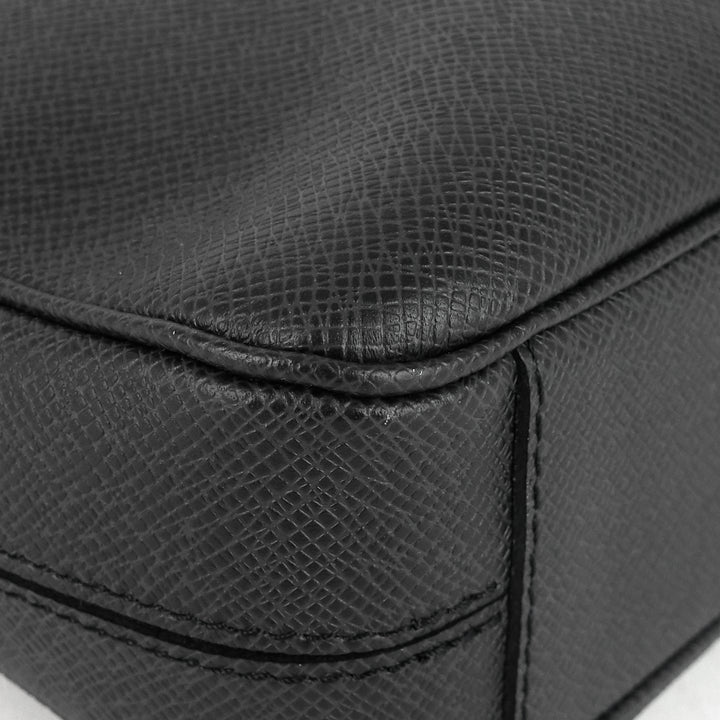porte-documents voyage pm taiga leather briefcase bag