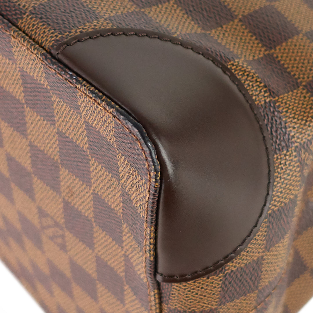 hampstead pm damier ebene canvas bag