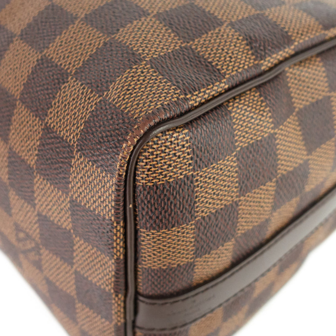 speedy bandoulière 25 damier ebene canvas bag
