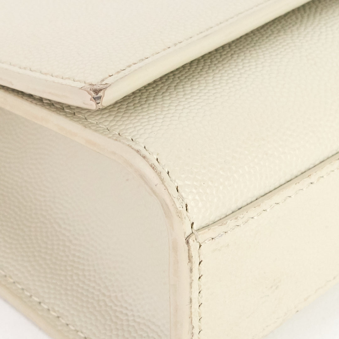 kate medium grain de poudre leather bag
