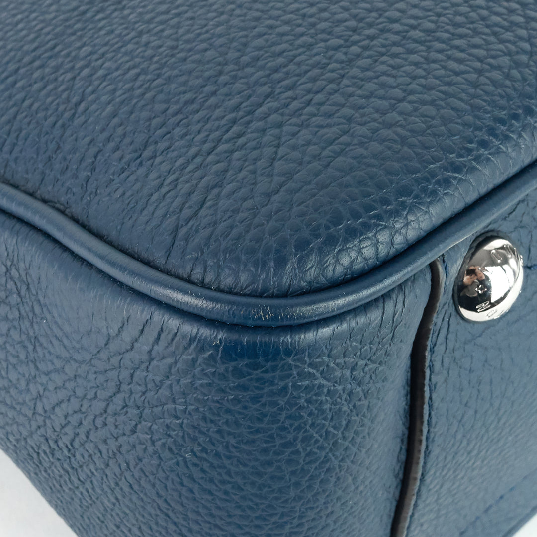 armand taurillon leather messenger bag
