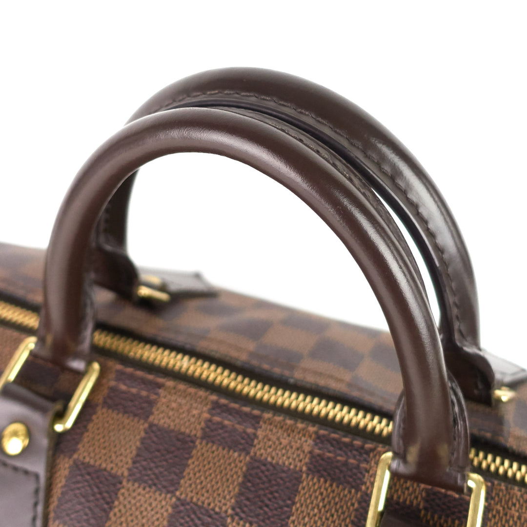 speedy 30 damier ebene canvas bag