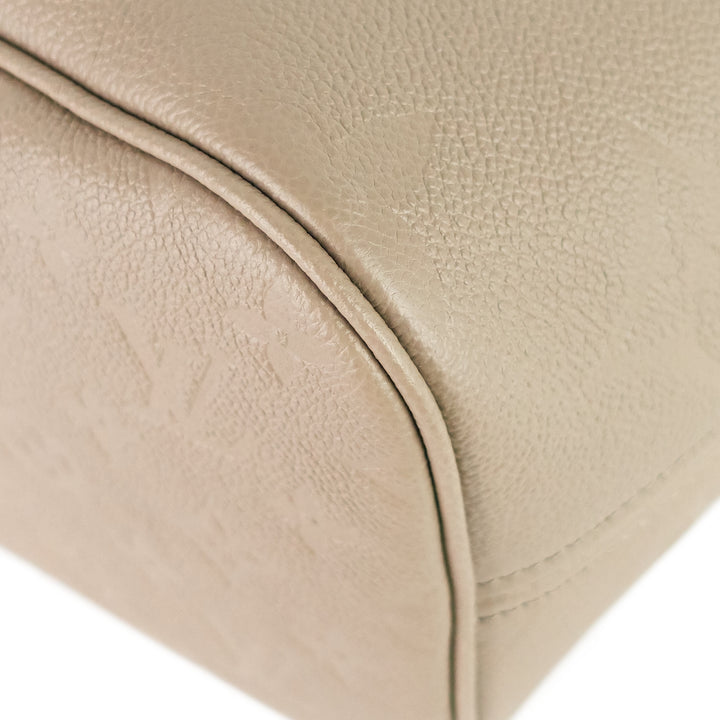 neverfull mm giant monogram empreinte leather tote bag