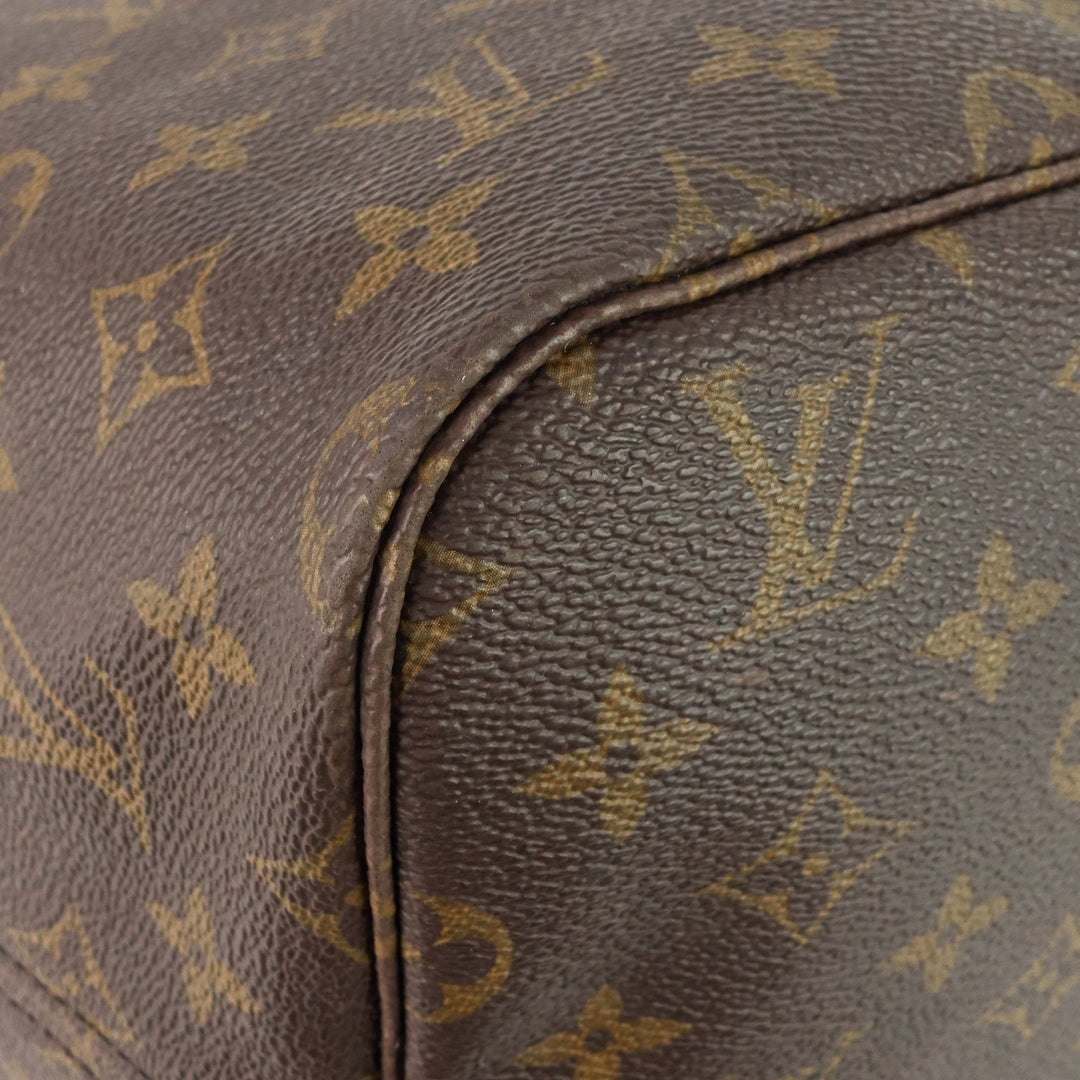 neverfull gm monogram canvas tote bag