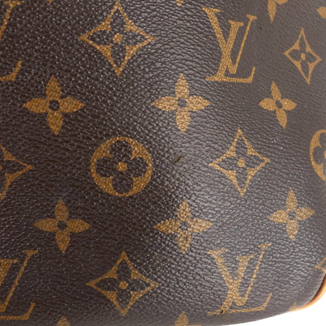 delightful mm monogram canvas bag