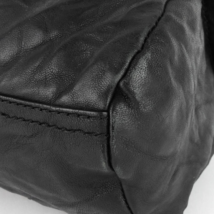 pandora mini goatskin leather bag