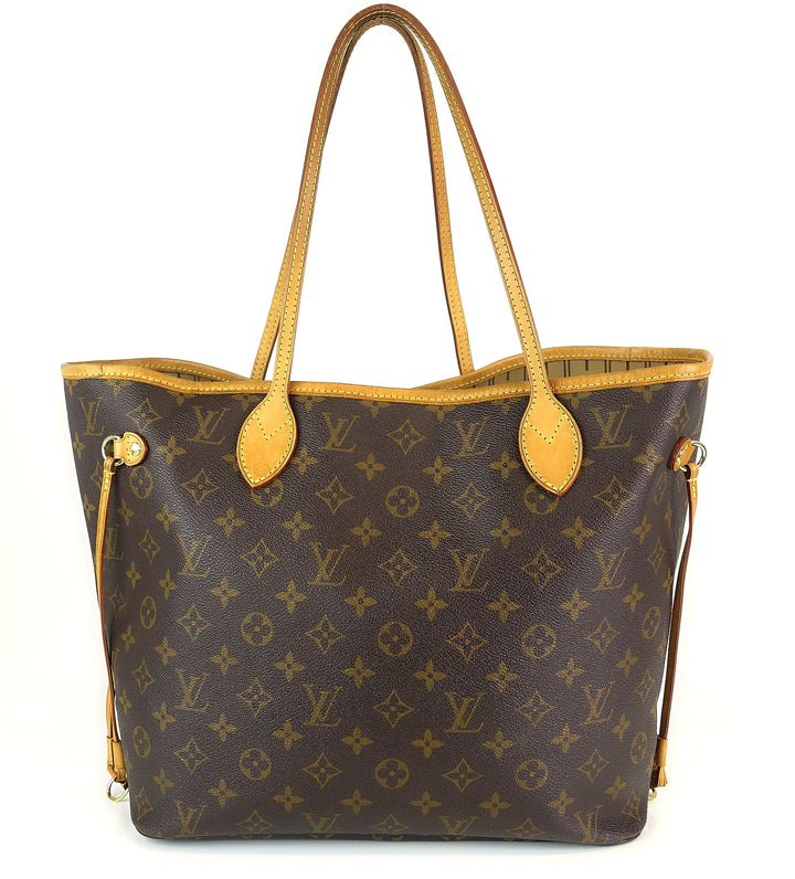 neverfull mm monogram canvas tote bag