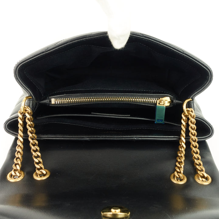 loulou small calf leather bag