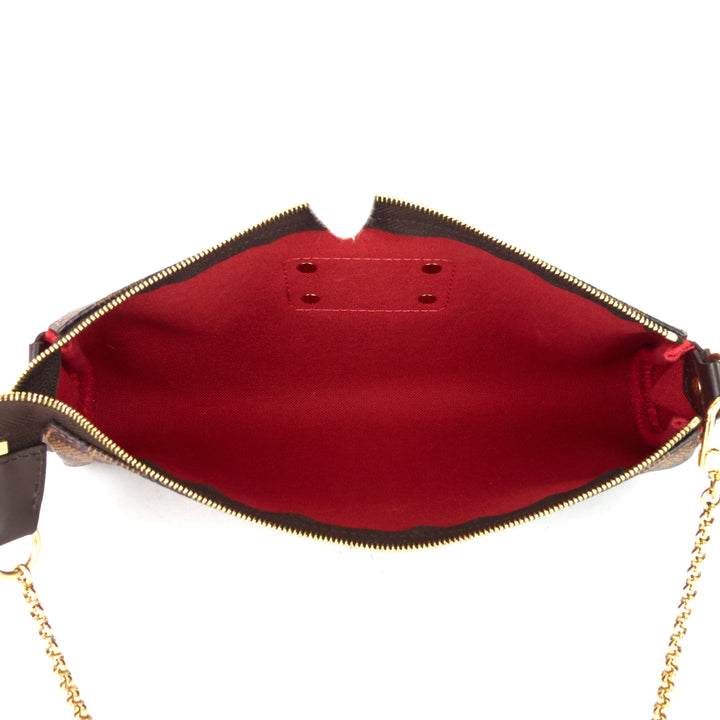 eva damier ebene canvas bag