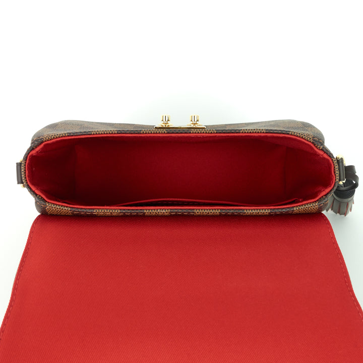 croisette damier ebene canvas bag