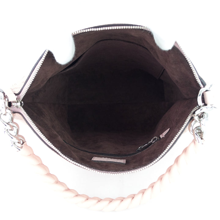 babylone chain bb mahina leather handbag