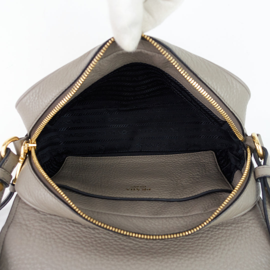 vitello phenix flap crossbody bag