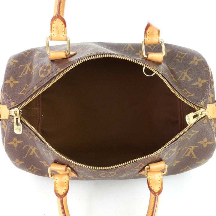speedy 30 bandouliere monogram canvas bag