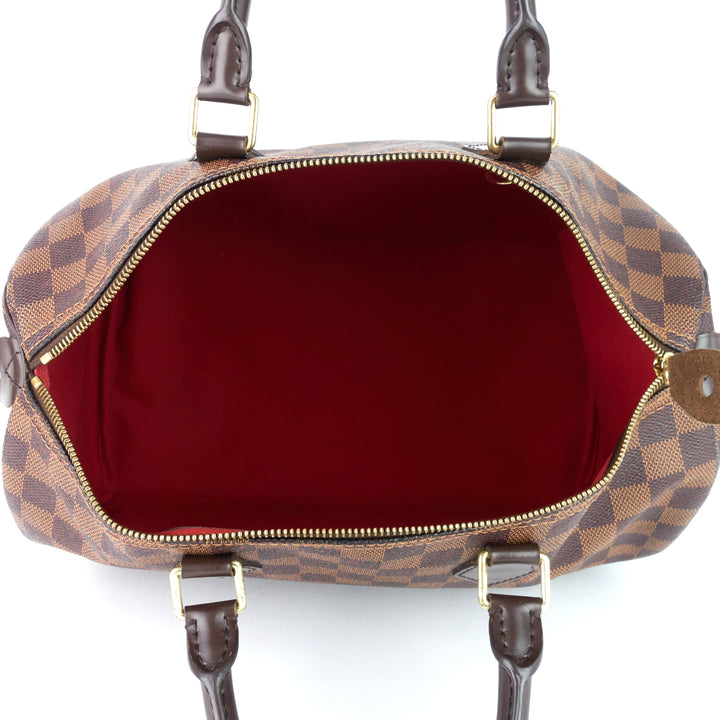 speedy 35 damier ebene canvas bag