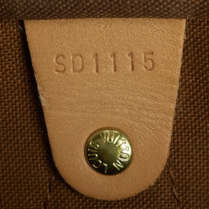 speedy 40 monogram canvas bag