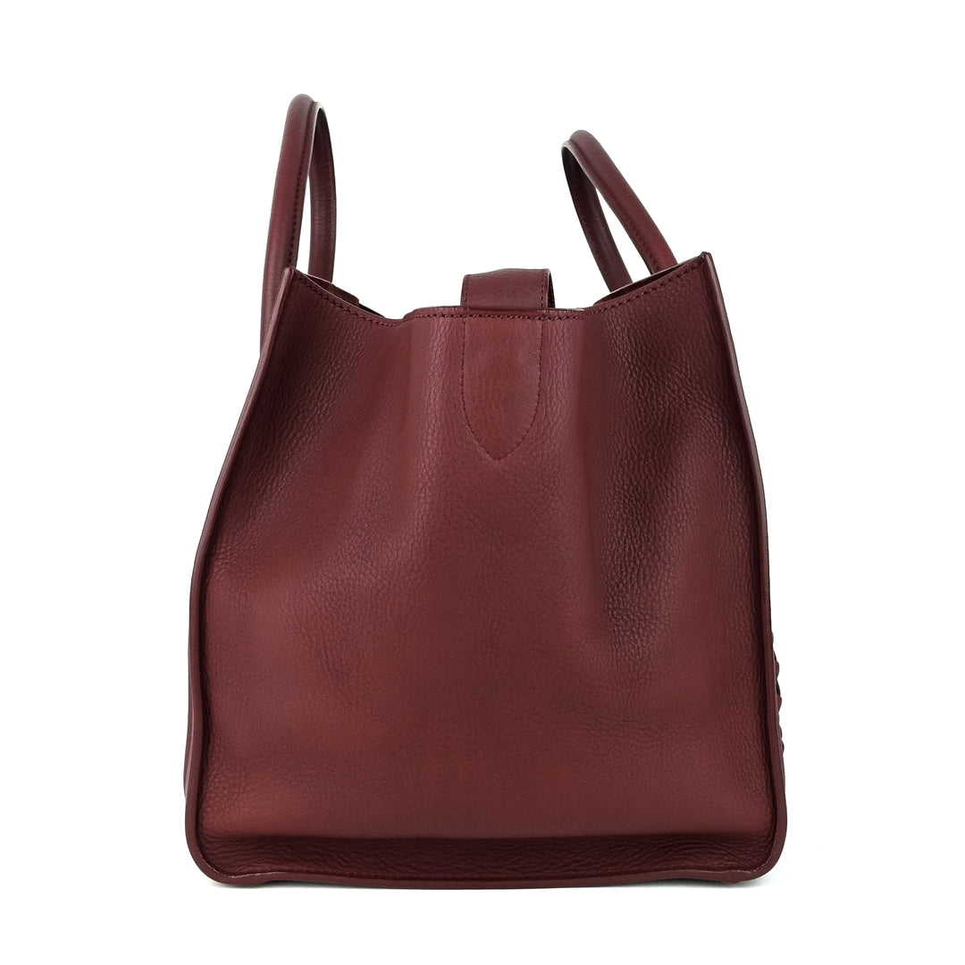 phantom medium grainy calf leather bag