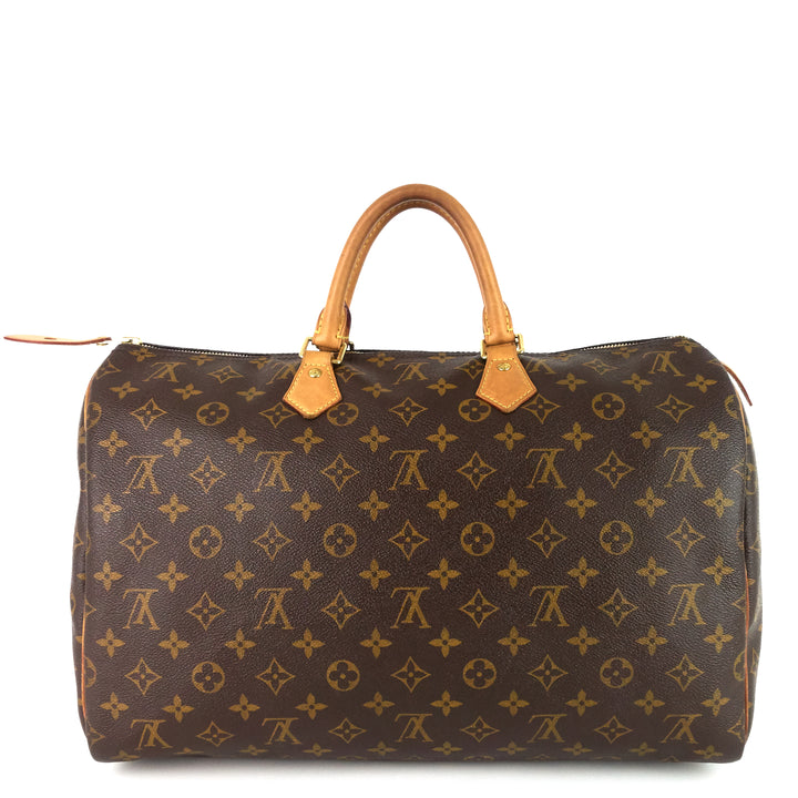 speedy 40 monogram canvas bag