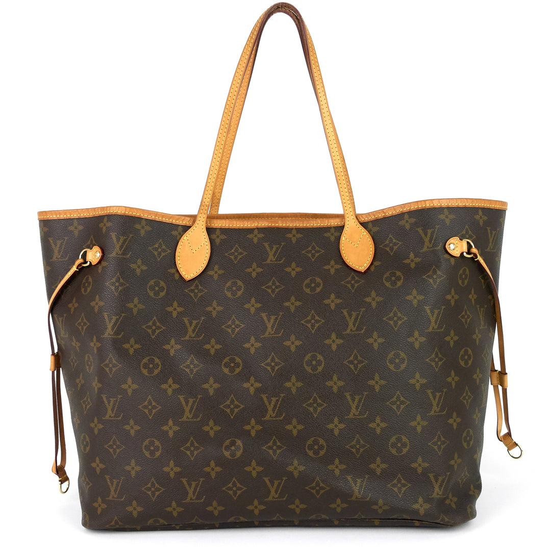 neverfull gm monogram canvas bag