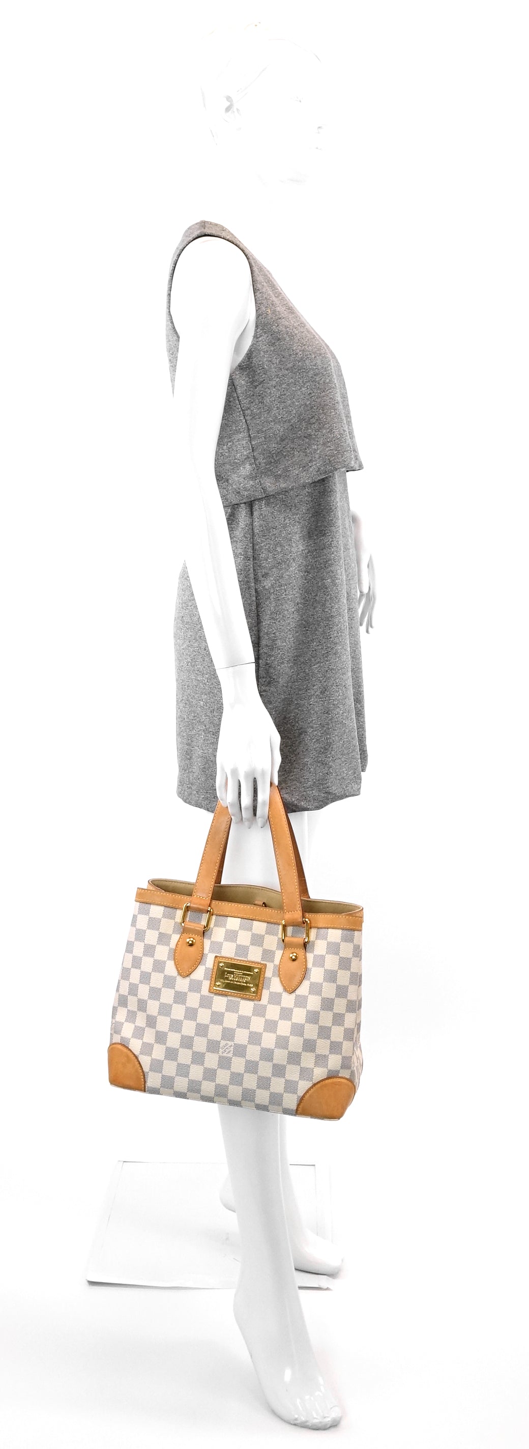 hampstead damier azur canvas bag